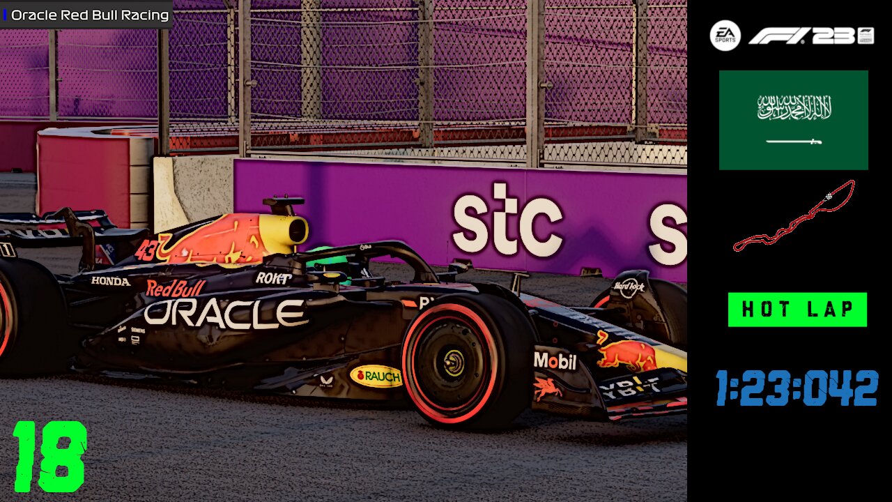 F1 2023 |Oracle Red Bull Racing |Jeddah| Hot Lap #18