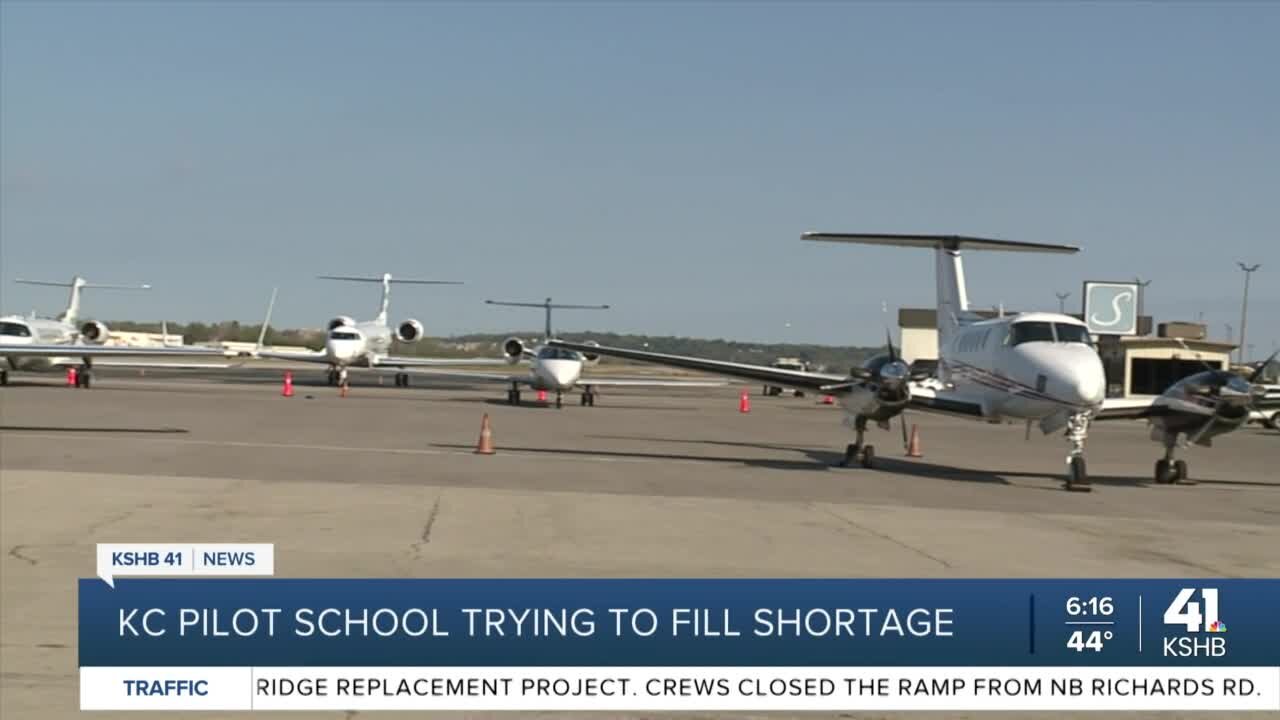 KC pilot school trying to fill shortage