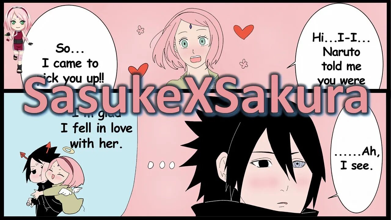 The Devil and the Angel - Sakura and Sasuke [SasuSaku] Doujinshi [English] [HD]