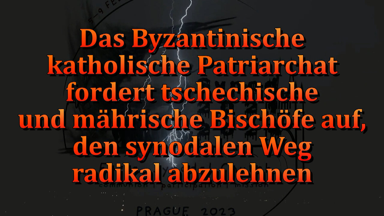 Das Byzantinische katholische Patriarchat fordert tschechische und mährische Bischöfe auf, den synodalen Weg radikal abzulehnen