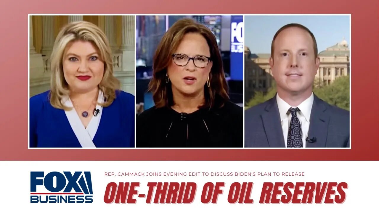 Rep. Cammack Joins The Evening Edit To Talk Biden's Plan To Release One Third Of Oil Reserves