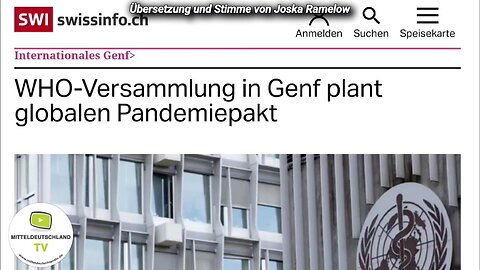 WHO Pläne zur kommerziellen Beteiligung privater Pandemieprodukthersteller