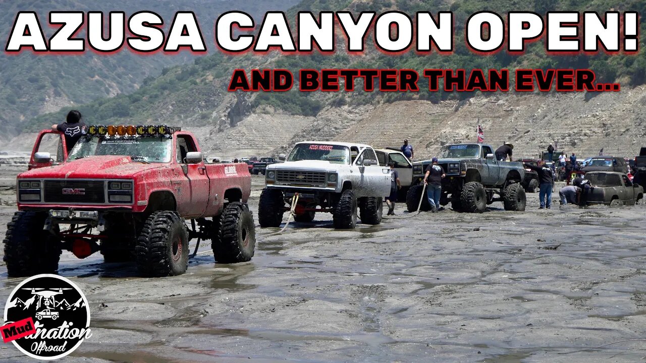 Important Azusa Update! OHV is Open, but Limited Time for Good Mud!