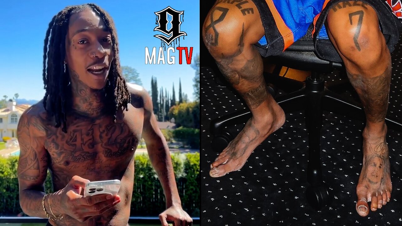 "I Got Money" Wiz Khalifa Responds To Followers Criticizing His Feet! 🦶🏾