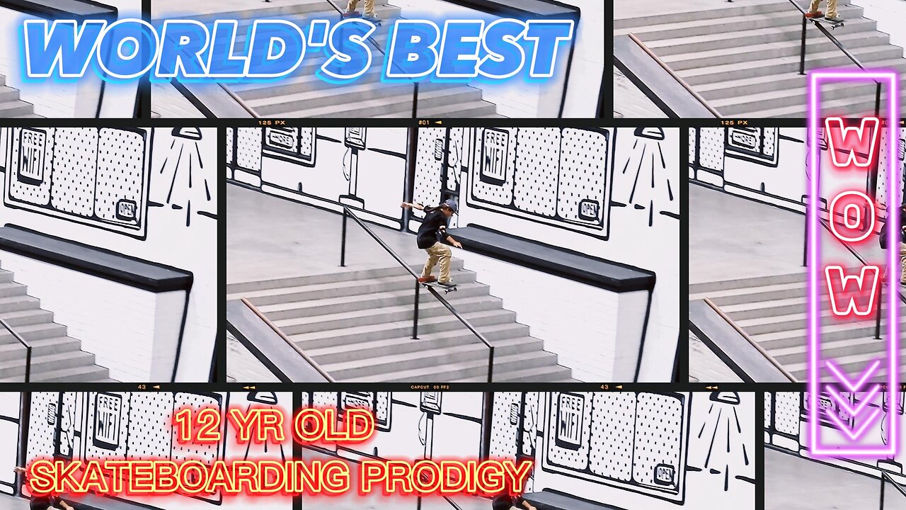 12 Yr Old Prodigy: World's Best Skateboarder