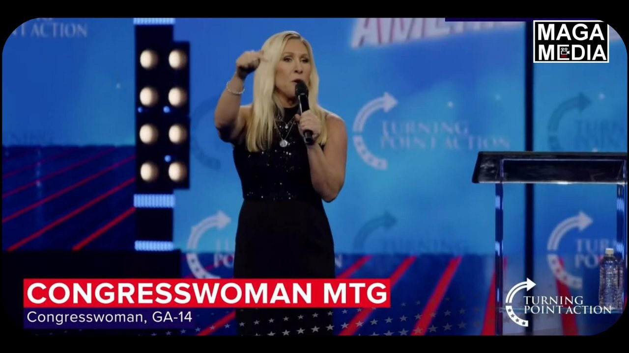 Marjorie Taylor Greene - Turning Point USA - America Fest December 2023