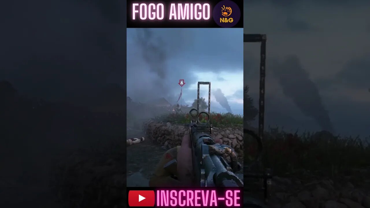 Fogo Amigo no BattleField 1 #shorts