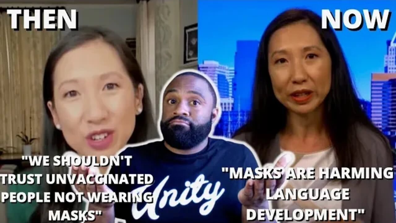 Dr. Leana Wen: "Masking Harmed My Son's Language Development" ... But Didn't You Say....