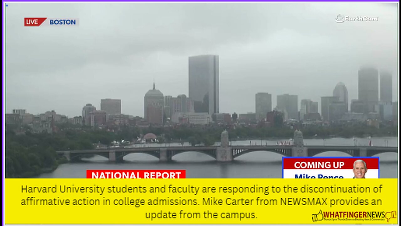 Harvard University students and faculty are responding to the discontinuation of affirmative action