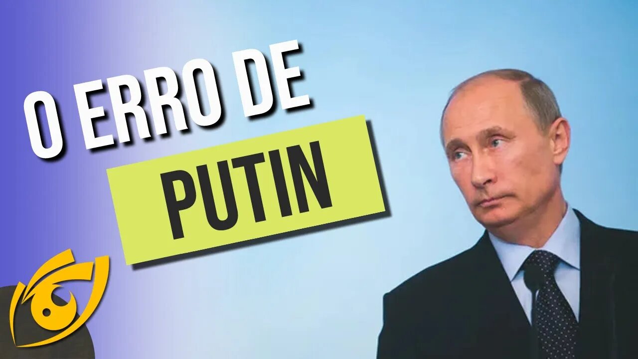 PUTIN cometeu o PIOR ERRO ESTRATÉGICO da HISTÓRIA da CIVILIZAÇÃO