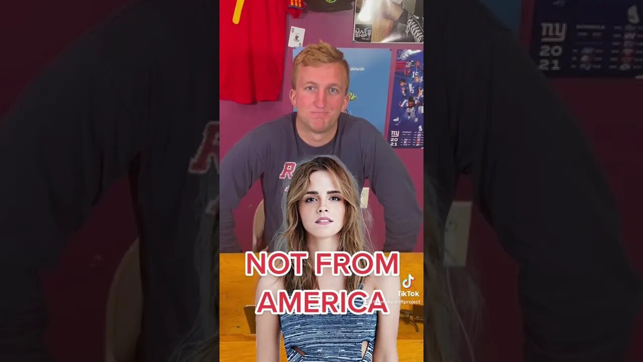 Are They From America?! How’d You Do? #fyp #america #usa #emmawatson #milesteller #topgunmaverick