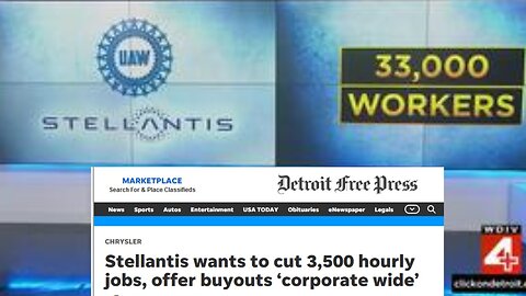 Stellantis offering buyouts to 33K workers in Michigan - 60% of US Work force