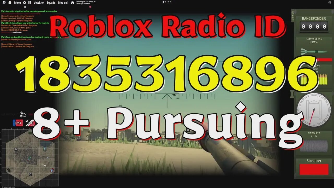 Pursuing Roblox Radio Codes/IDs