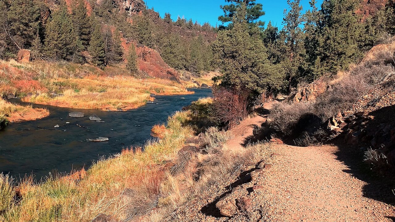 Hiking Exploring the West Section of "River Trail"! | Smith Rock State Park | Central Oregon | 4K