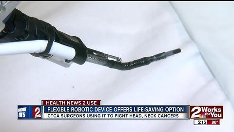 Flexible robotic device offers life-saving option