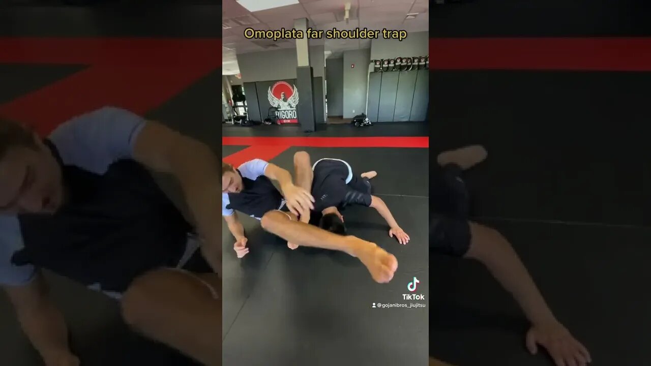 Omoplata w/ shoulder trap #bjj #martialarts #mma