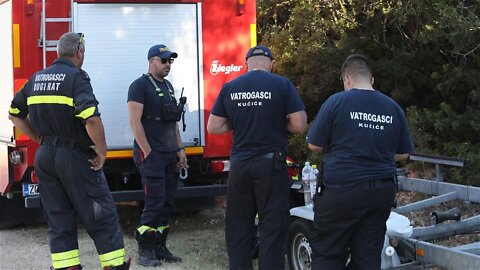 Posljedice požara na području Raslina