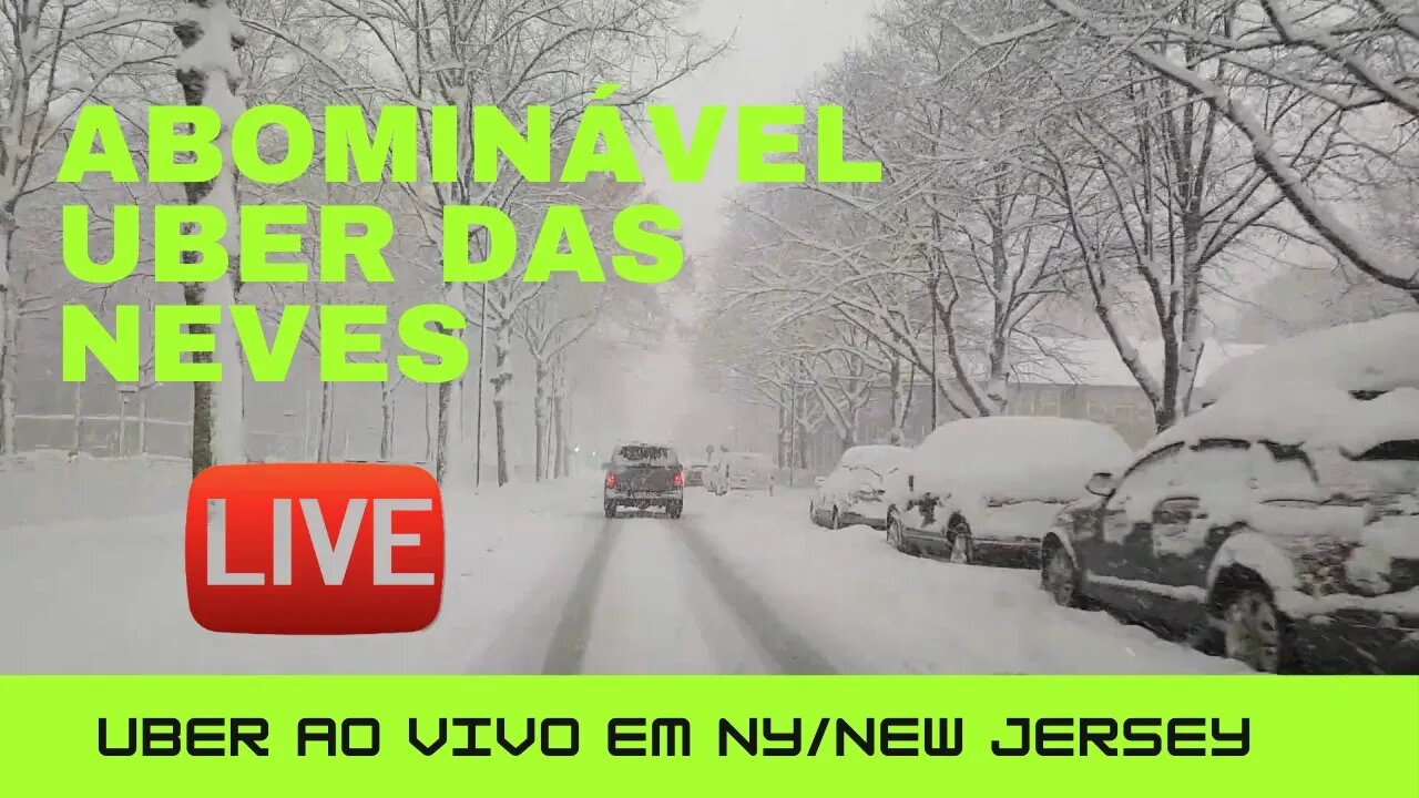 π΄Uber ao vivo depois da tempestade de neve nos Estados Unidos!π½πΊπΈπ§π·π΄π