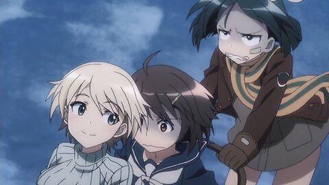 Brave Witches - sledding