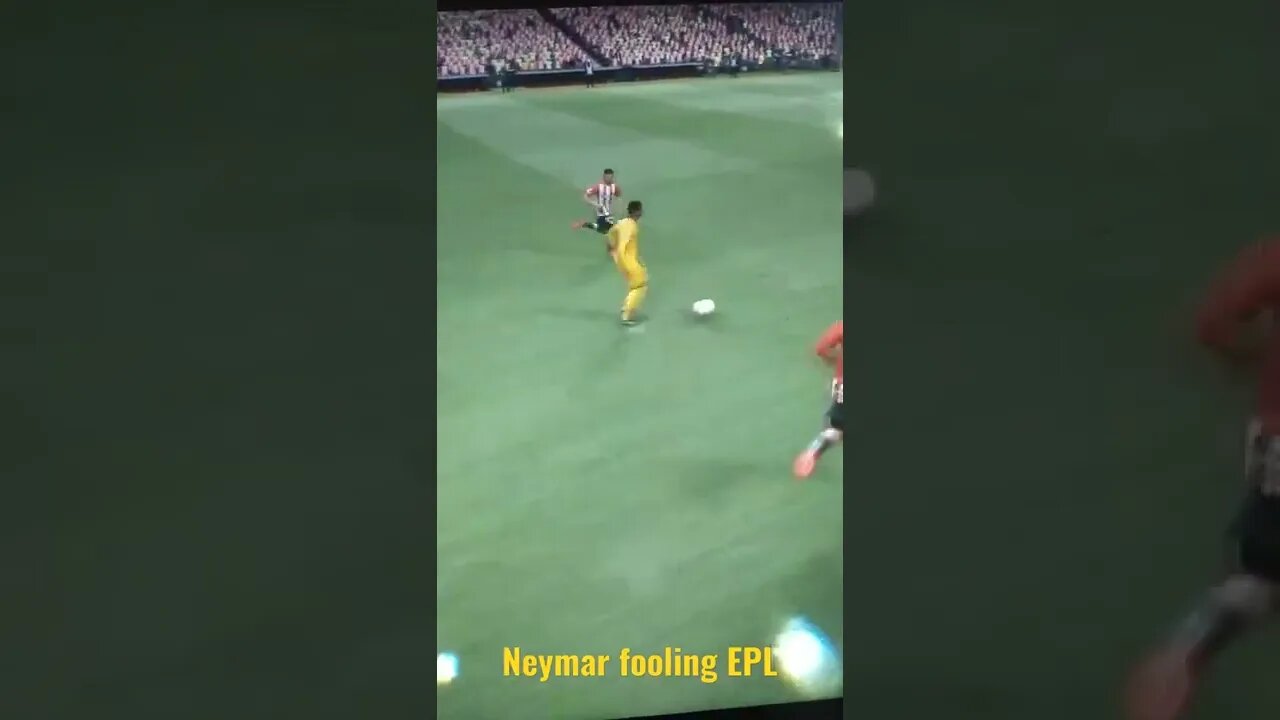 neymar fooling EPL defenders