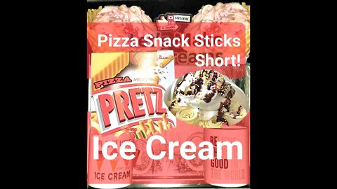 Pizza Baked Snack Sticks Ice Cream Short!