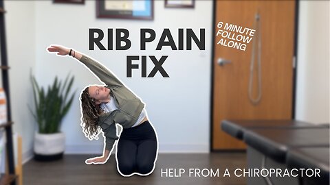 5 Exercises to Relieve Rib and Intercostal Pain - Follow Along