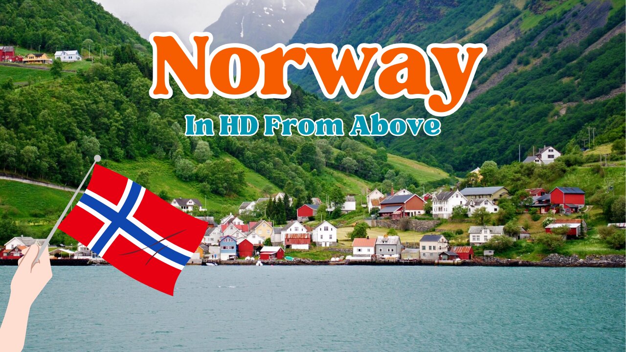 Norway from above in 4K HD video - Relaxingworld023