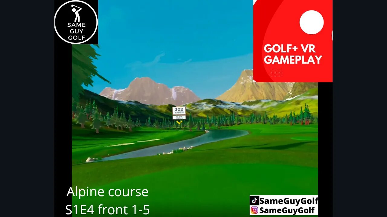 This game is easy I make it tough. Alpine course 1 5 S1E4
