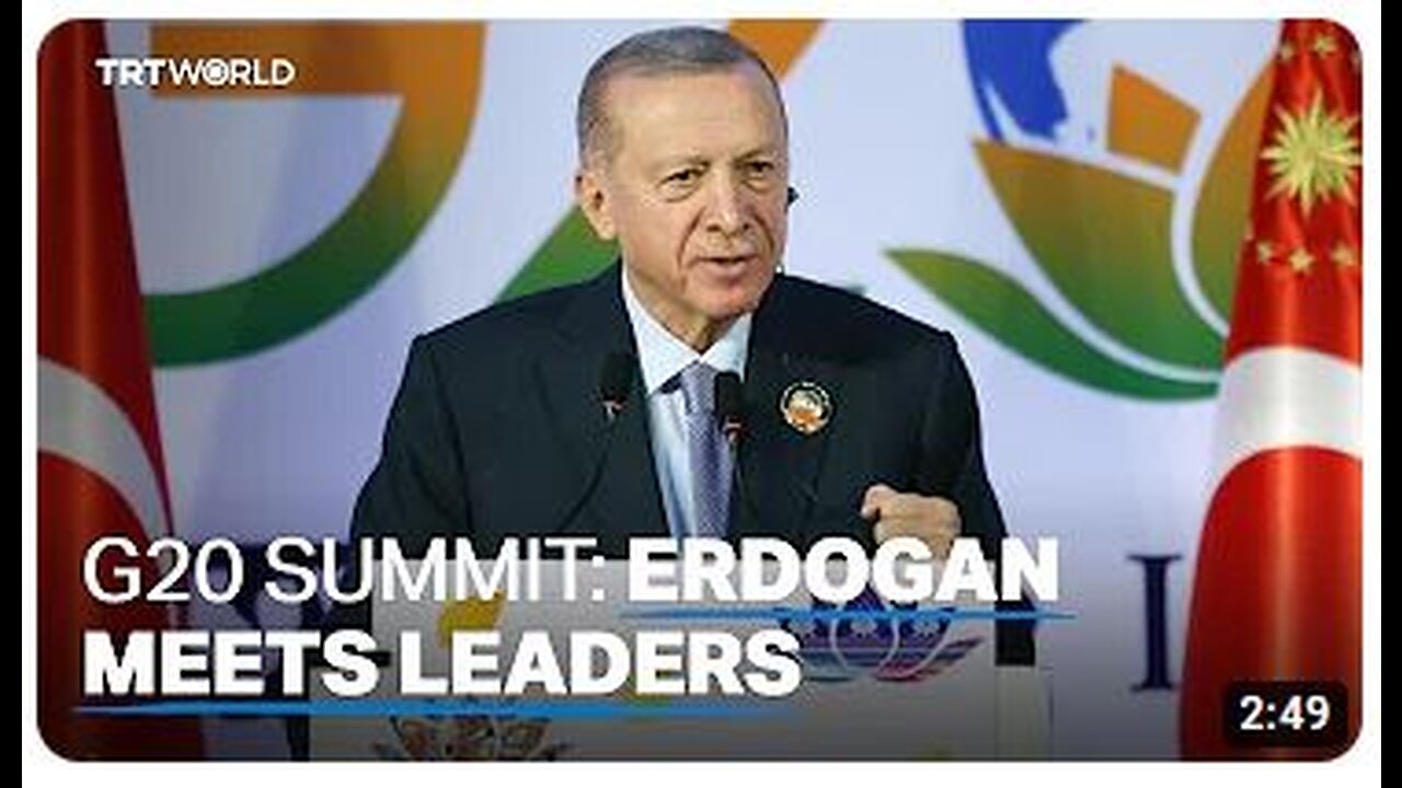 Erdogan: We are proud of the G20 Leaders