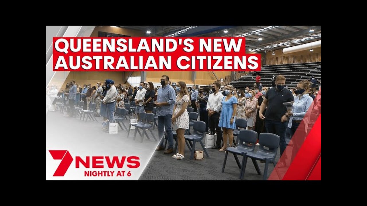 More than 4000 people recognised as Australian citizens at ceremonies across Queensland | 7NEWS