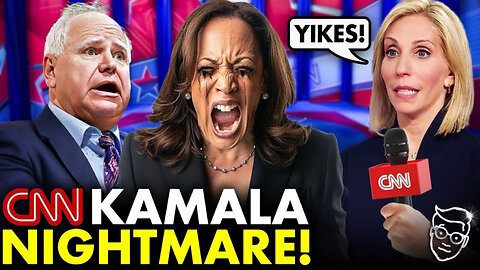 DISASTER! CNN Cuts Kamala's Nightmare Interview After Unwatchable CRINGE-Fest