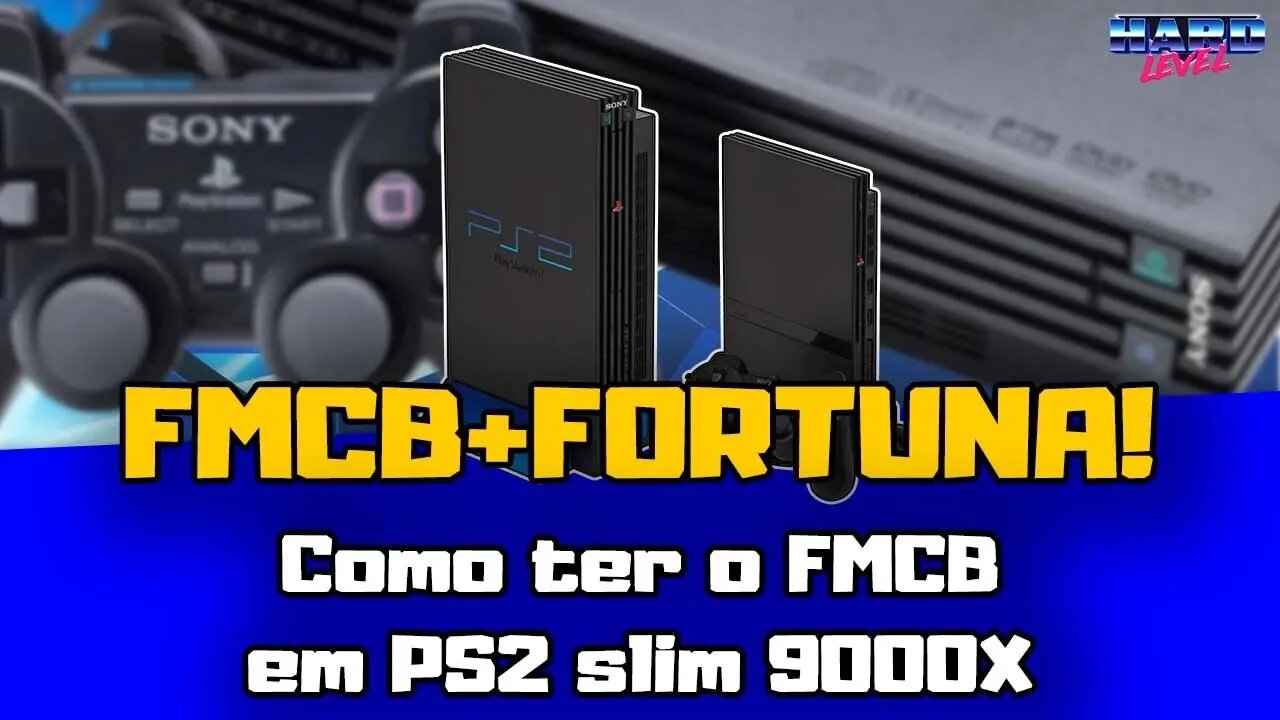 PS2 Fortuna Project - Como ter o FMCB em console 9000X (até bloqueado!)