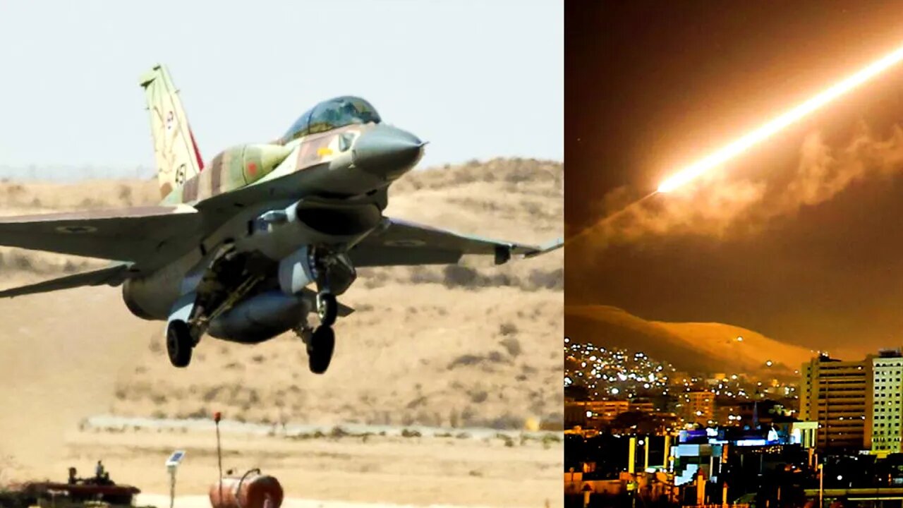 Israel Conducts Illegal Airstrikes In Syria