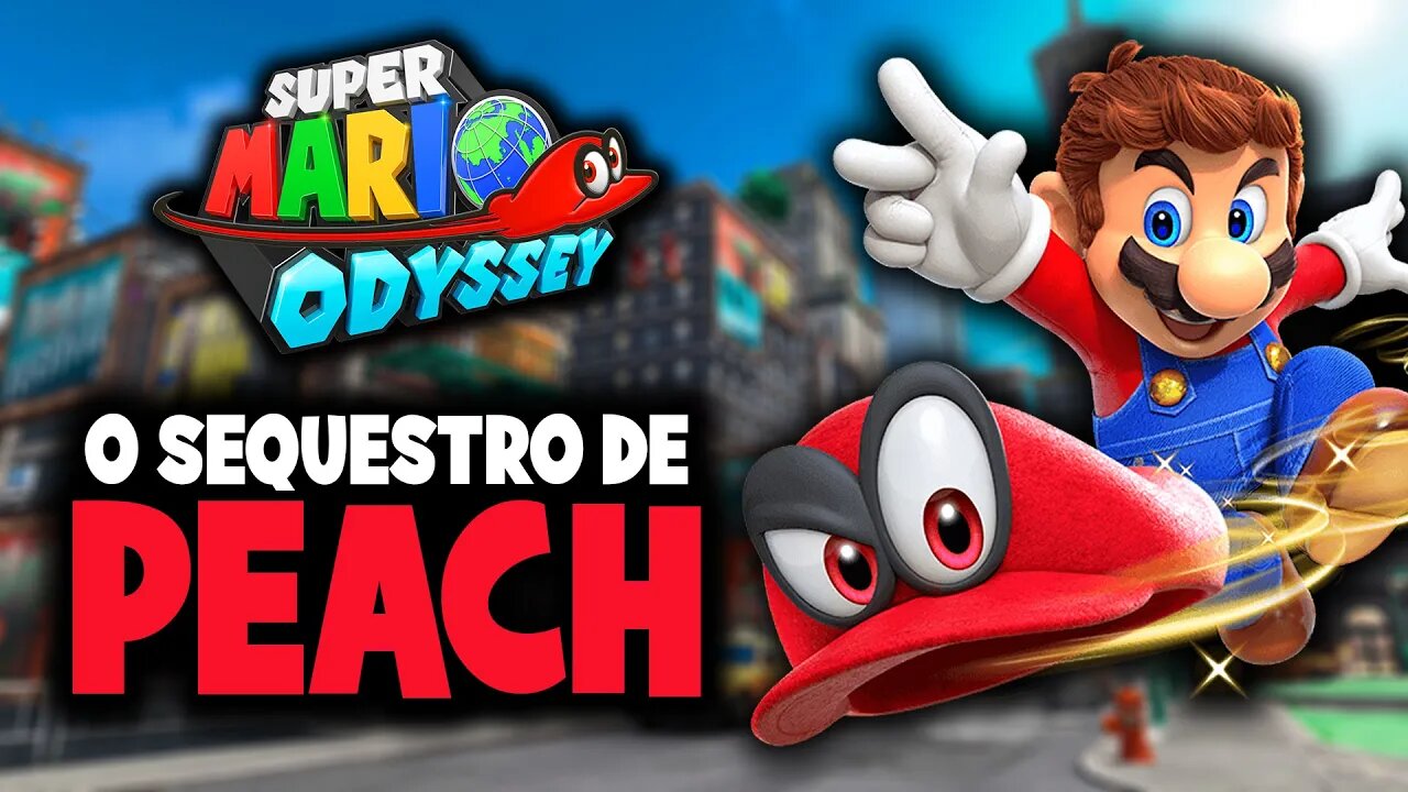 Super Mario Odyssey - Nintendo Switch / O sequestro de Peach