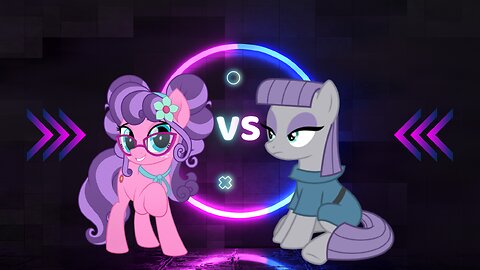 Crypto battles. 2 Season: My little pony. 10 Episode: Petunia Petals vs Maud Pie.