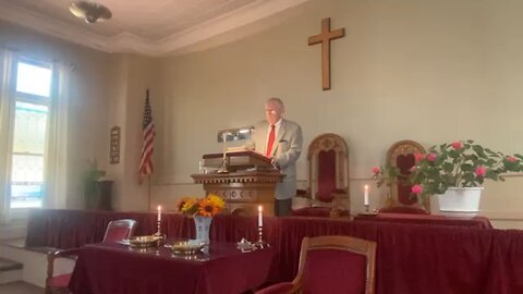 Pastor Jay D. Hobson, Thanksgiving Sermon, Cushman Union Church, 11/24/2024