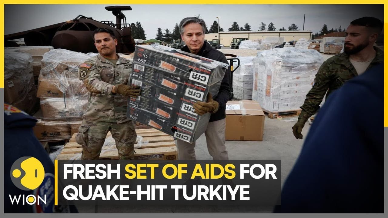 Top U.S. Diplomat announces fresh set of aid to Turkiye I English News I WION