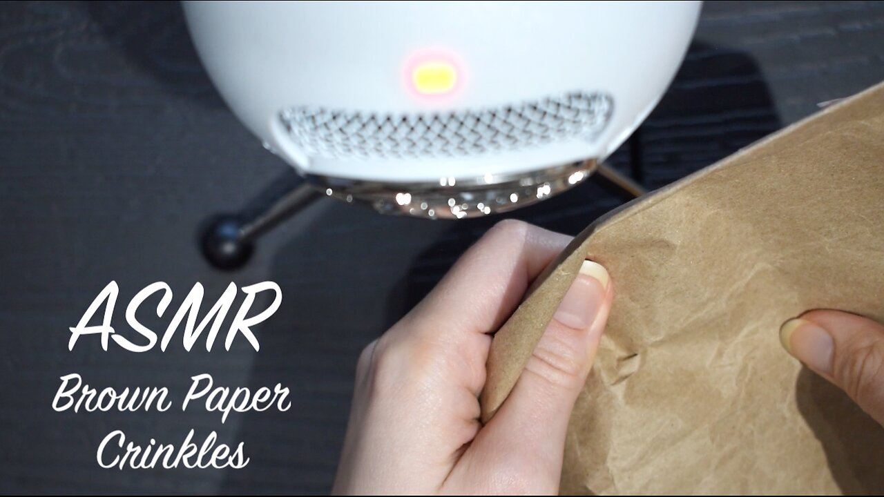 ASMR Intense Crinkle Sounds | Brown Packing Paper | No Talking
