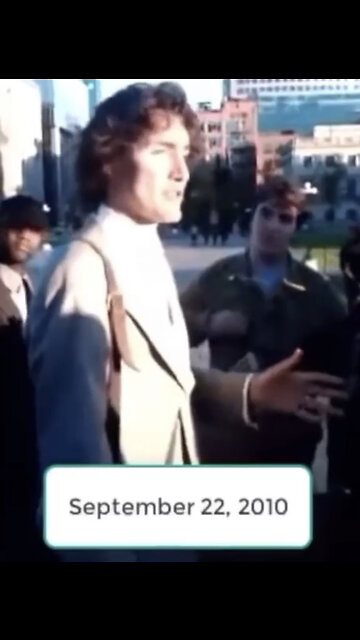 Young Justin Trudeau - Registering your Guns is the First Step to Taking Away Guns