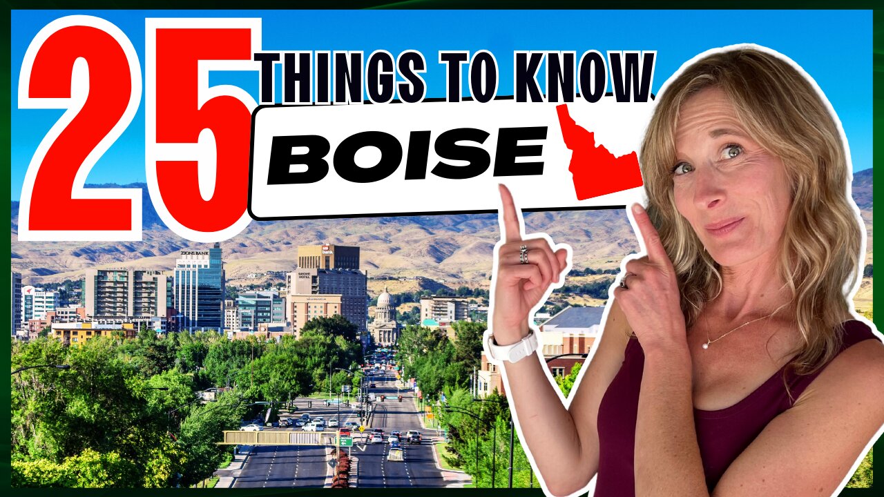 TOP 25 Things to Know BEFORE Moving to Boise Idaho in 2023 [EXPLAINED]