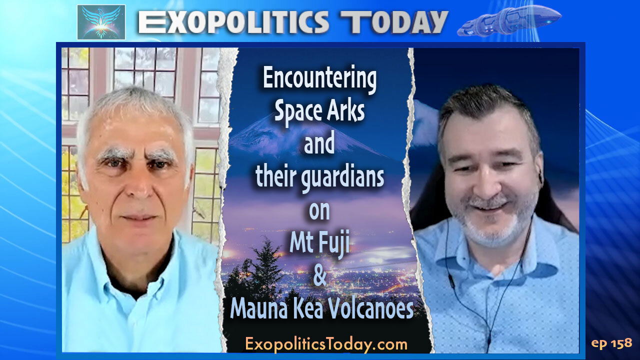 Encountering Space Arks and their guardians on Mt Fuji & Mauna Kea Volcanoes