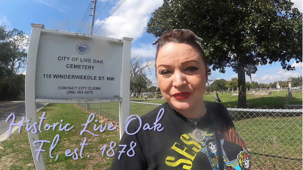 City of Live Oak Cemetery, Live Oak Fl & New Hope United Methodist Cemetery. This is Cal O'Ween!