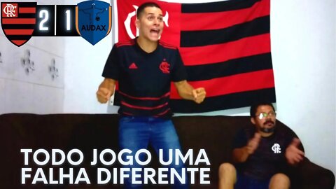 MAIS UMA FALHA BISONHA | REACT FLAMENGO 2 X 1 AUDAX | CARIOCA 2022