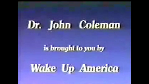 Dr. John Coleman- The Committee of 300 (1994) Full