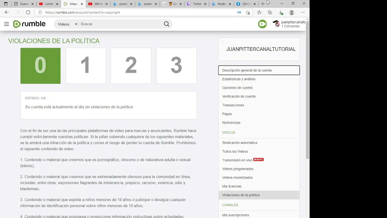 final me quedo plataforma rumble