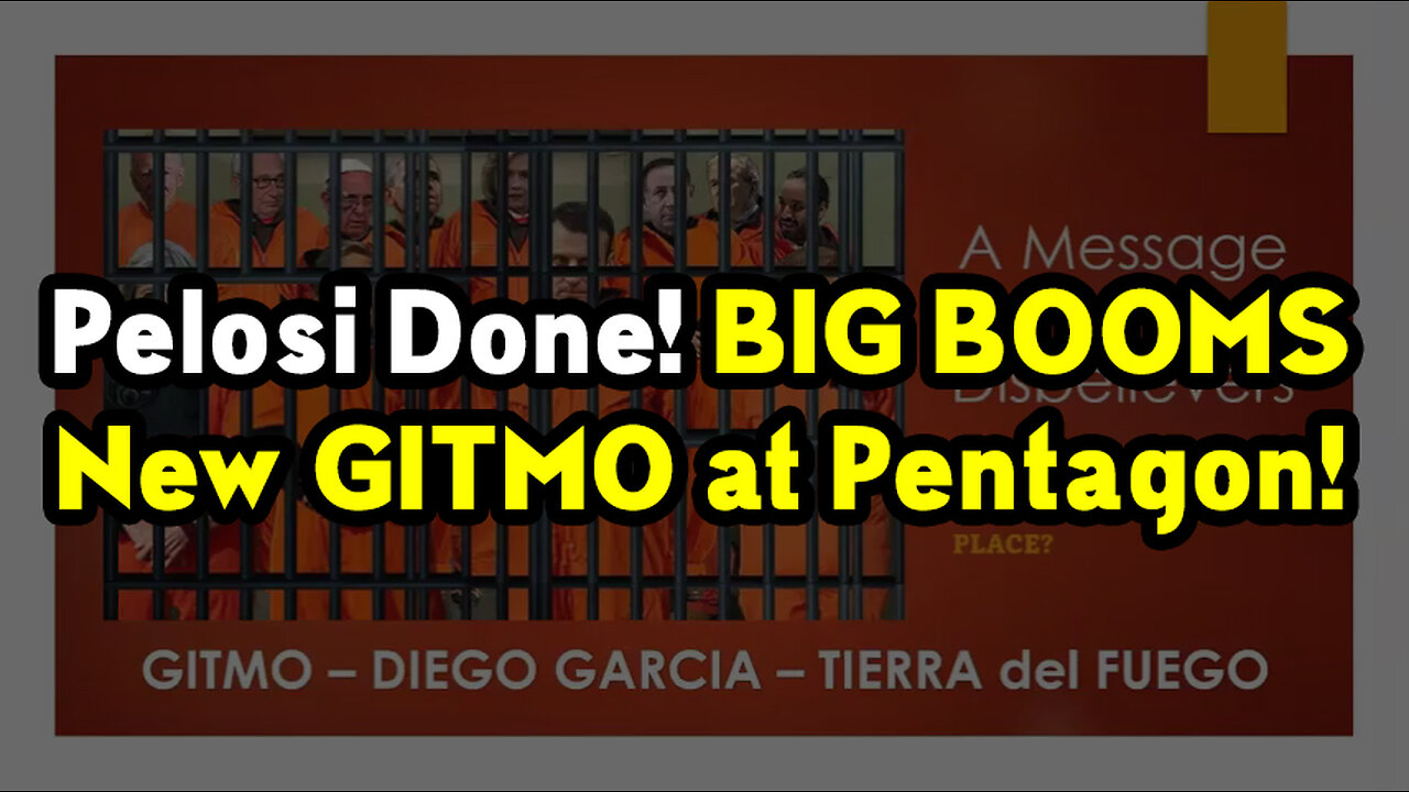 Pelosi Done! - New GITMO at Pentagon!