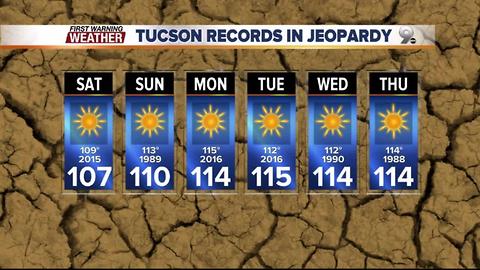 Chief Meteorologist Erin Christiansen's KGUN 9 Forecast Thursday, June 15, 2017