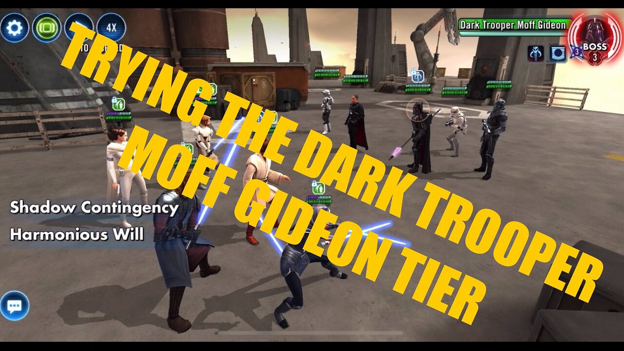 Trying the Dark Trooper Moff Gideon Tier of Proving Grounds Event | Harder than Expected!