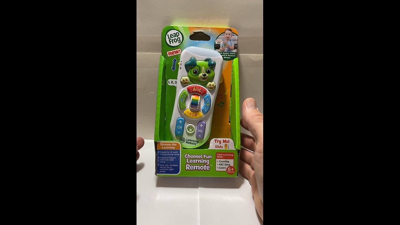 Mini-Vlog: Stop & Shop! Toddlers: New 2024 LeapFrog Channel Fun Learning Remote (6+ Months & Up)