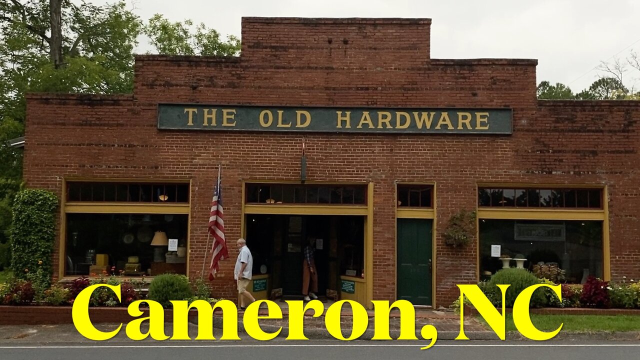 Cameron, NC, Town Center Walk & Talk - A Quest To Visit Every Town Center In NC